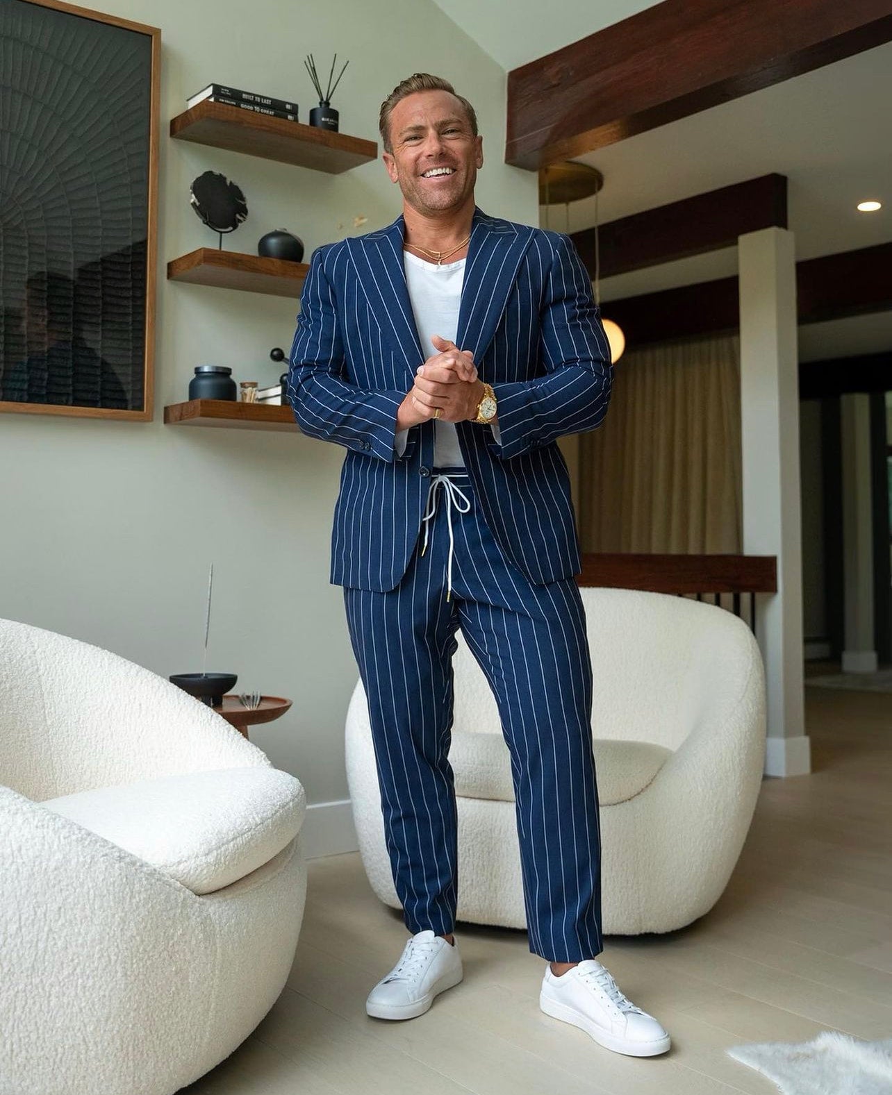 Pinstripe Suit | Christopher Cuozzo, LLC