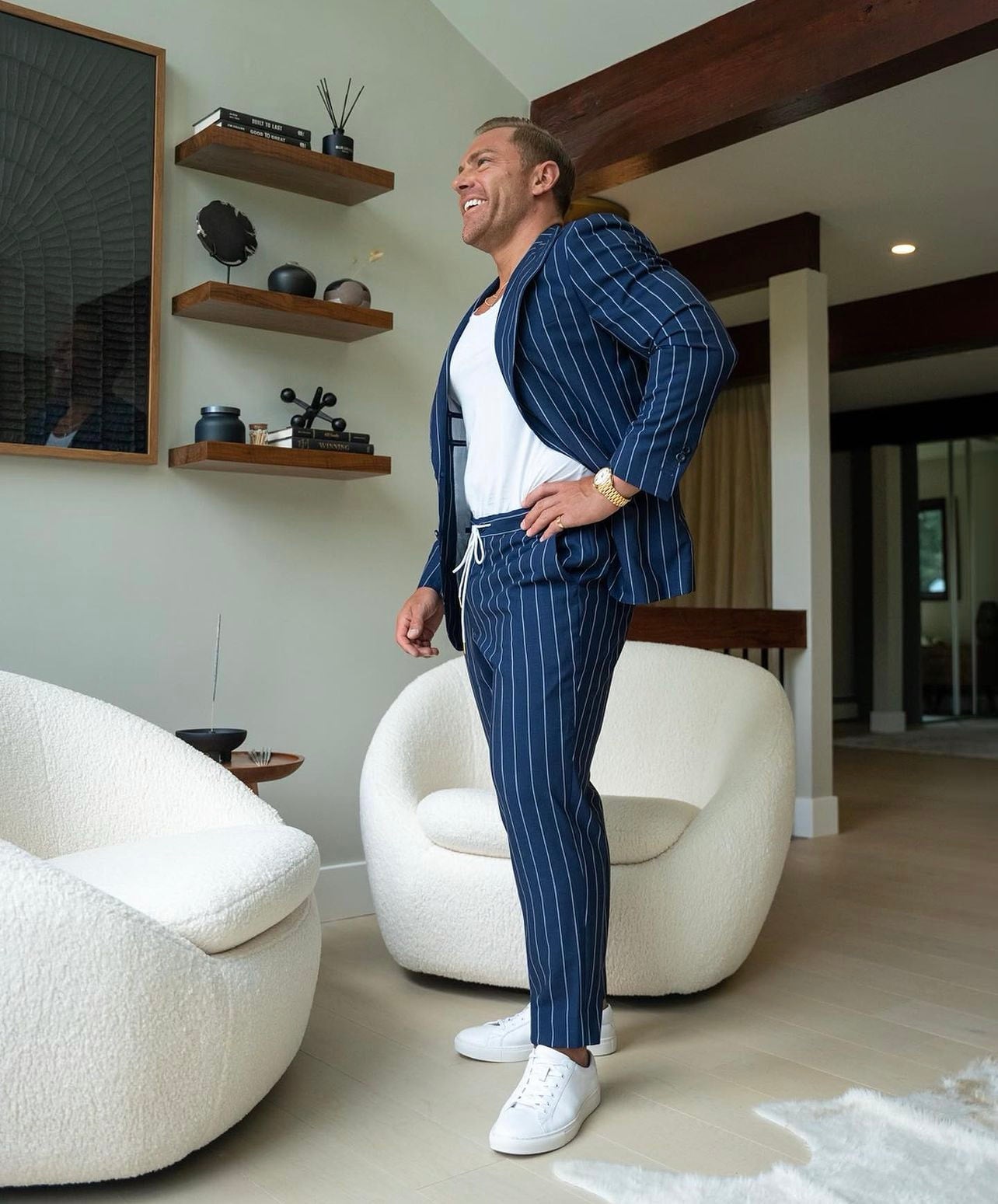 Pinstripe Suit | Christopher Cuozzo, LLC